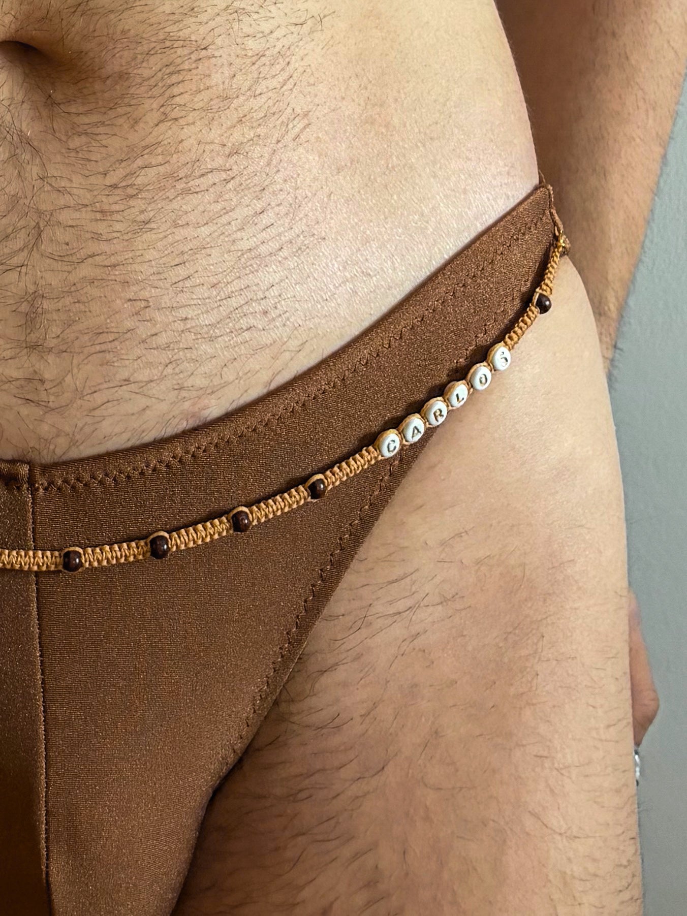 Chain Swim Brief Cocoa