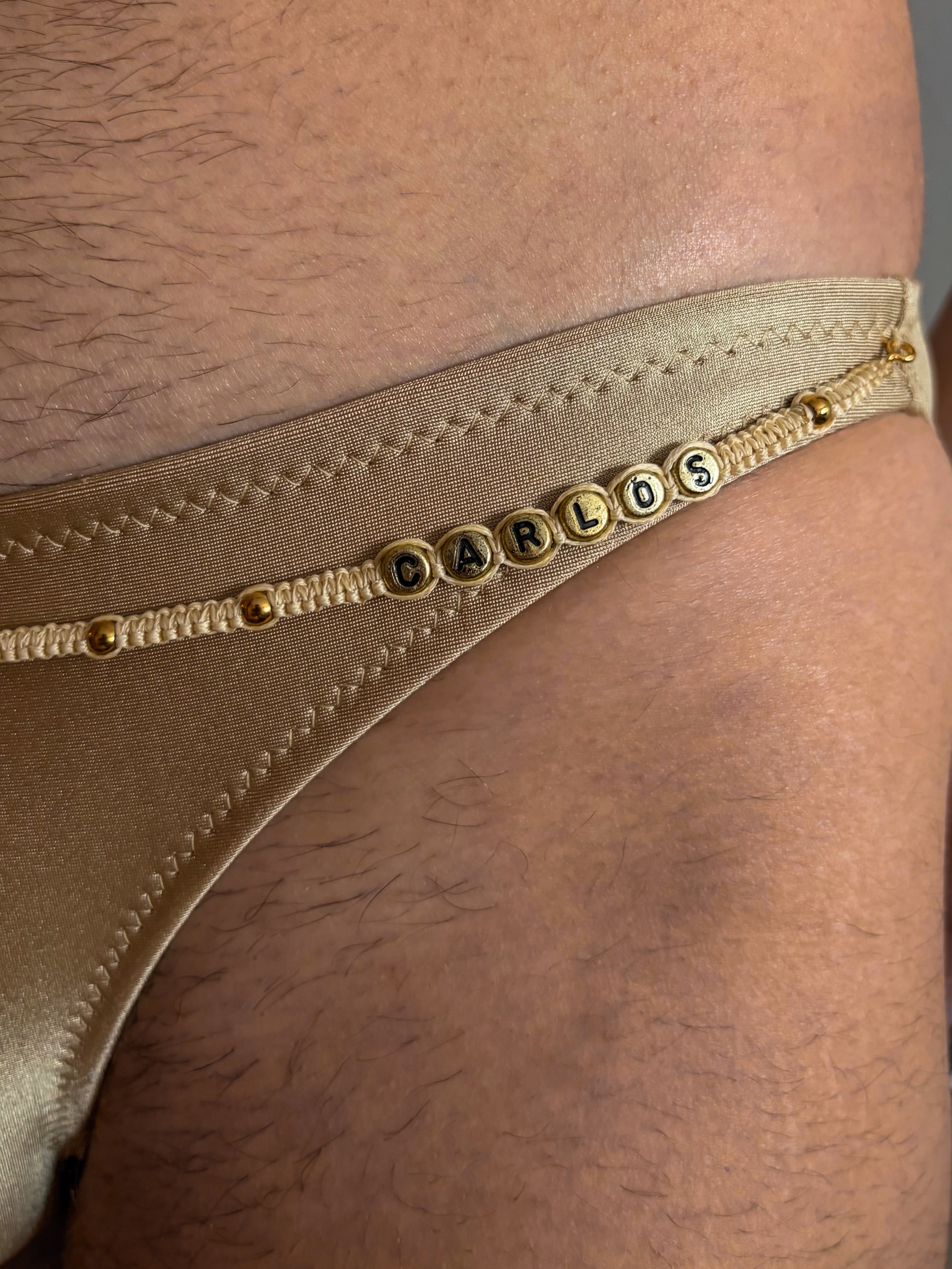 Chain Swim Brief Dune