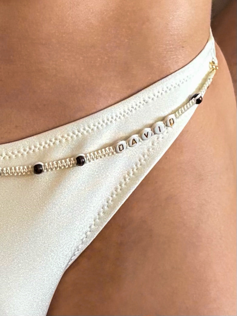 Chain Swim Thong Bone