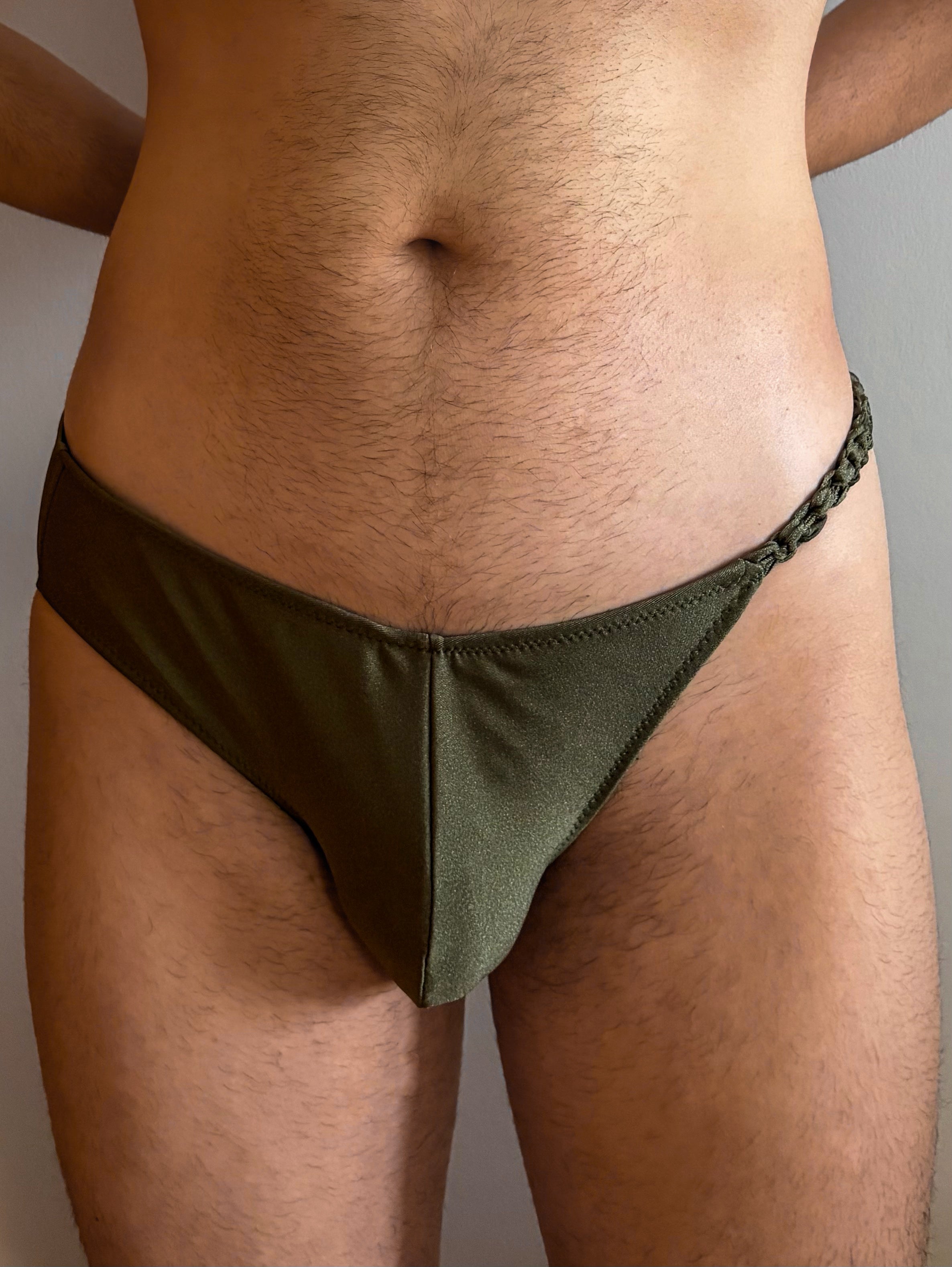 Iregular Swim Brief Forest