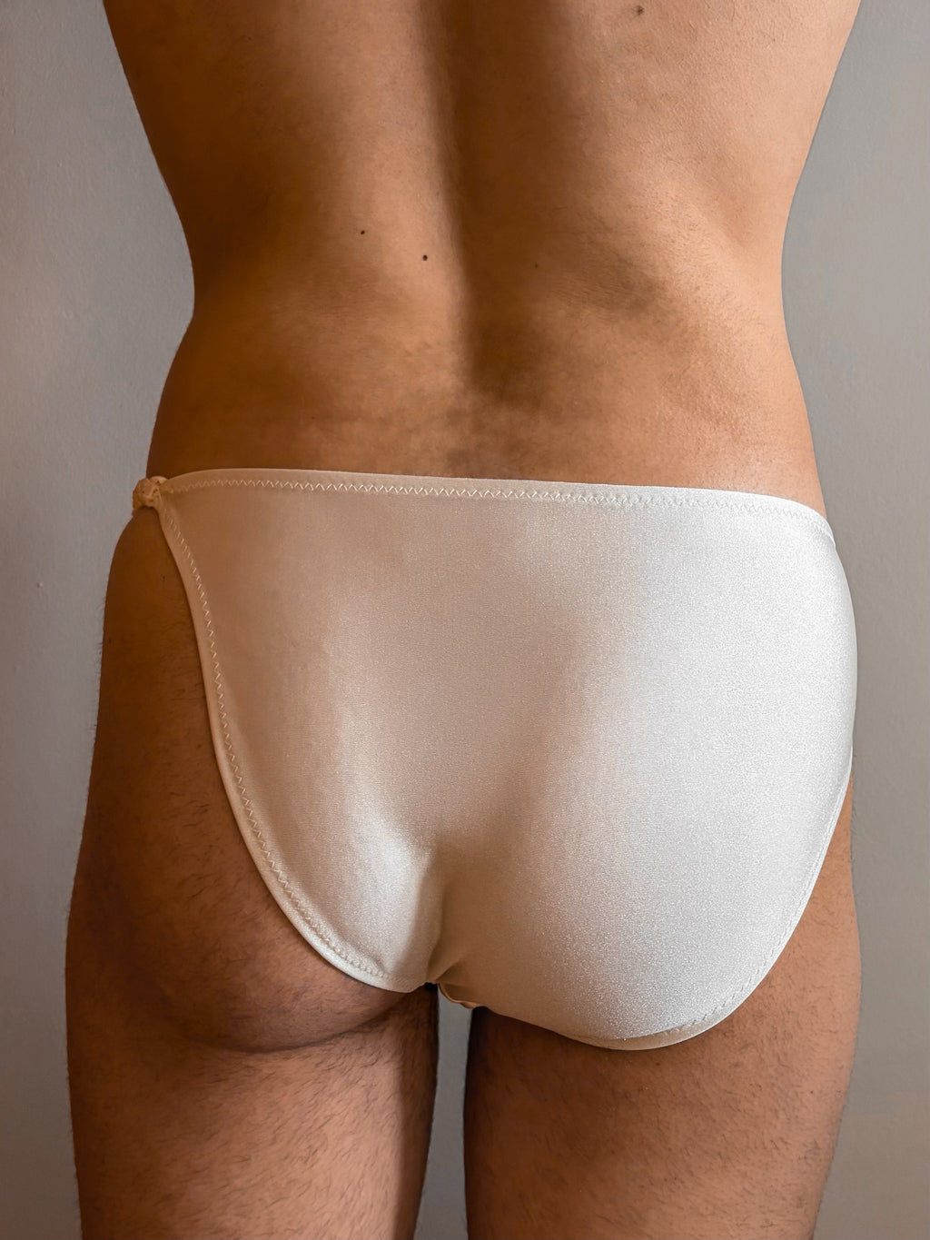 Iregular Swim Brief Bone