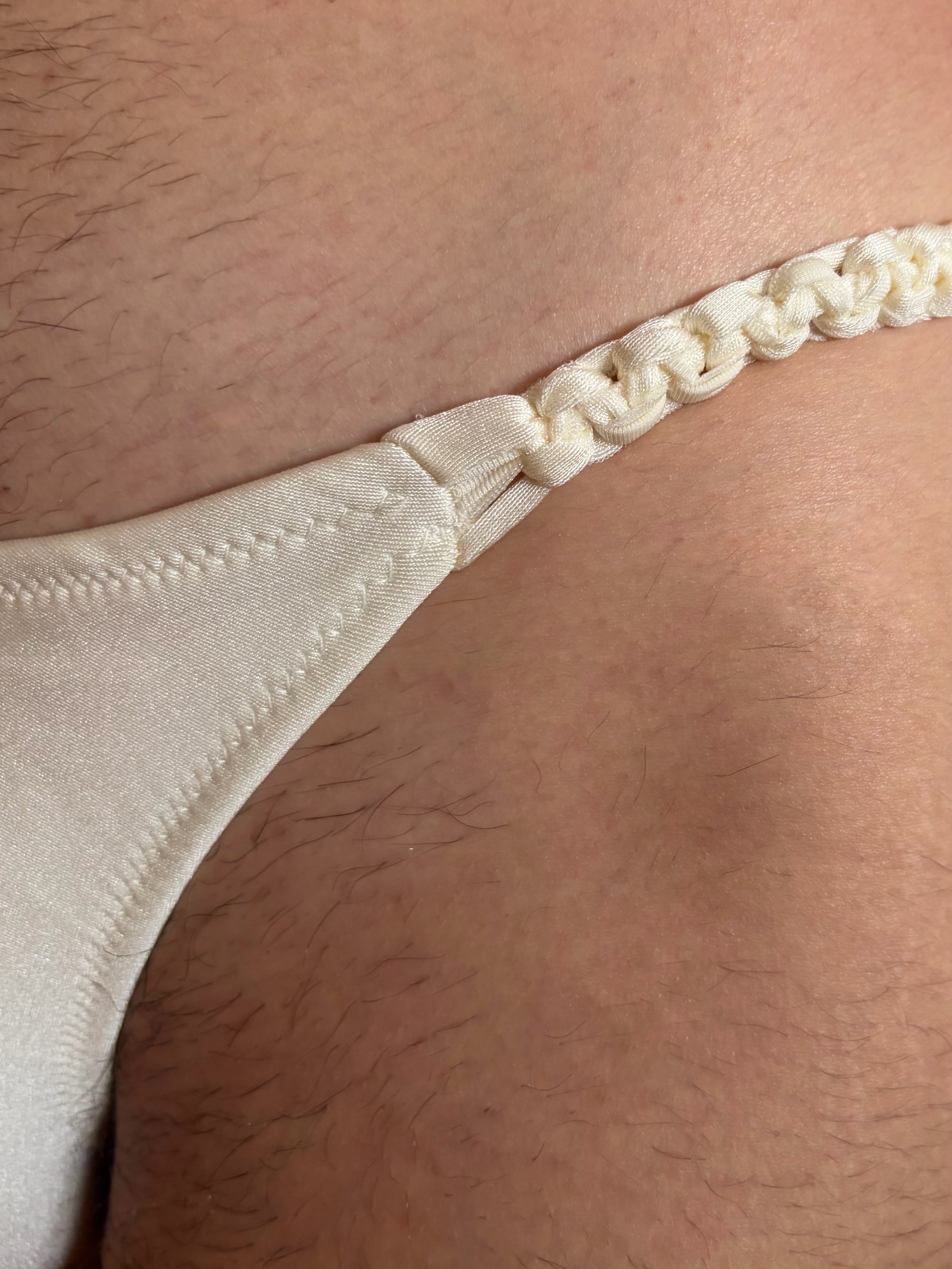 Iregular Swim Brief Bone