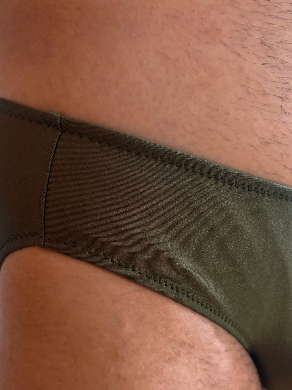 Iregular Swim Brief Forest