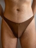 LOGO Swim Brief Cocoa